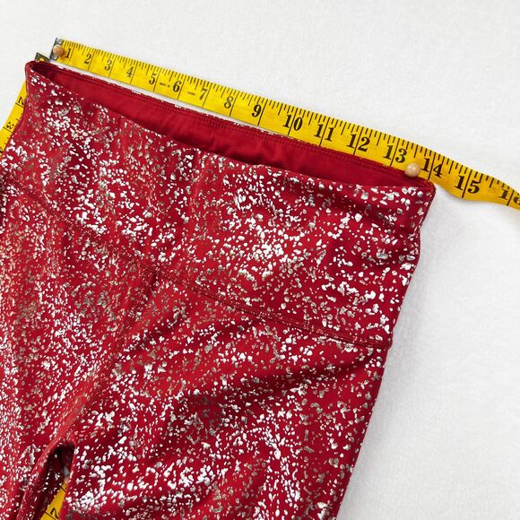 Sweaty Betty | NWT | Goddess Leggings 7/8 | Size Large | Red Terrazzo - Picture 9 of 10